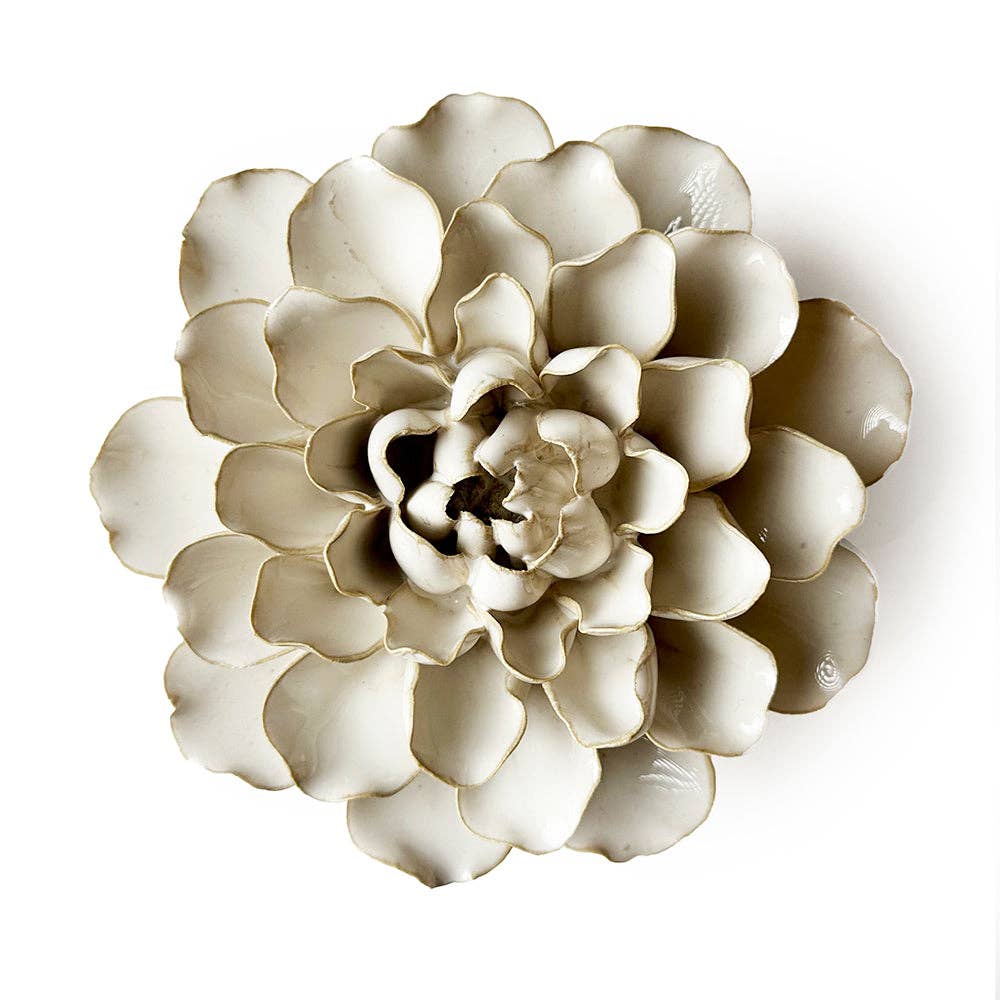 Ceramic Flower Wall Decor