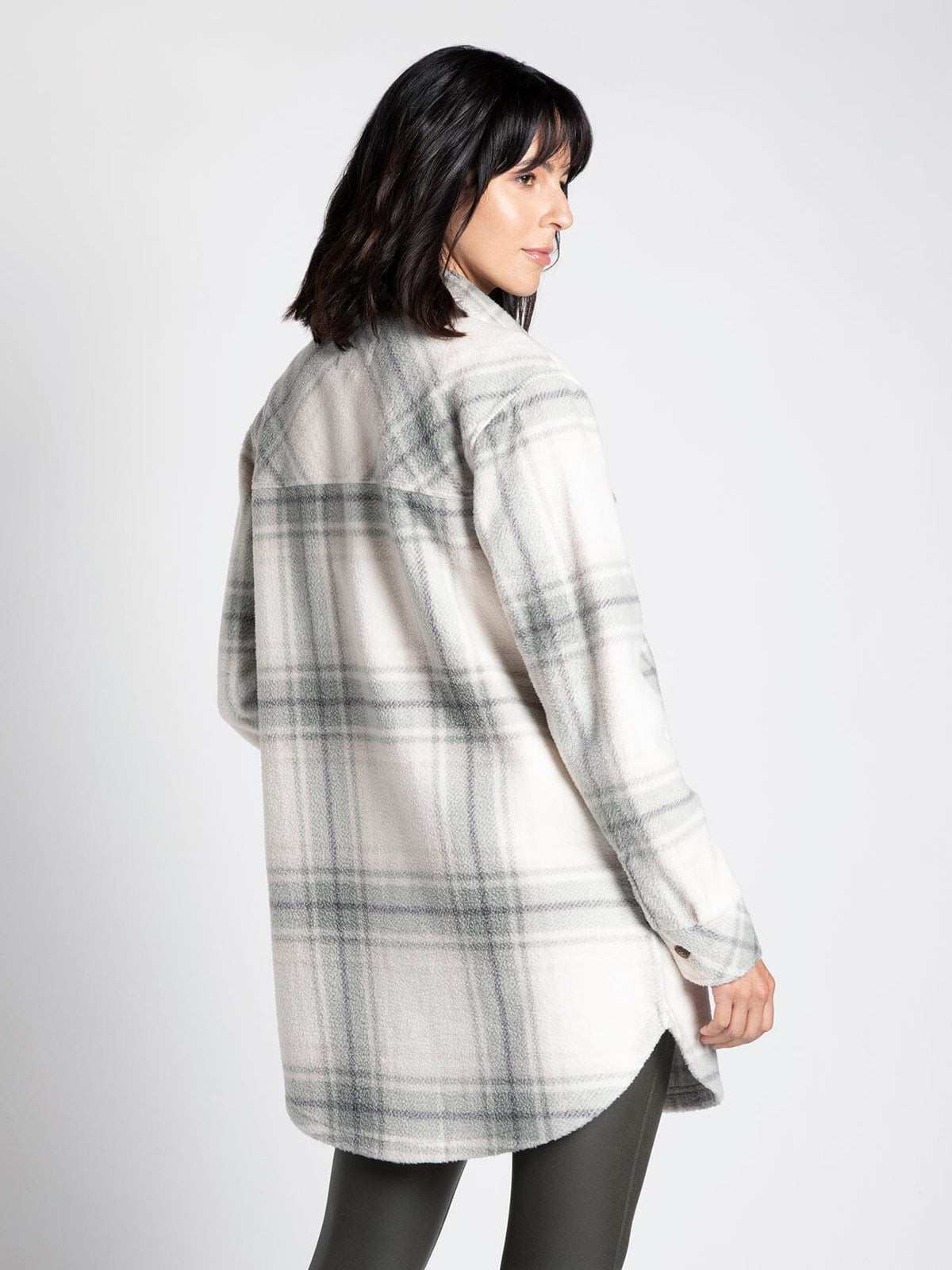 Roswell Flannel Button Front Jacket