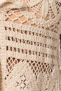 Camryn Crochet Cardigan